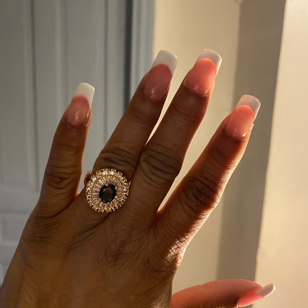 BLACK DOME RING - Picture 2 of 2